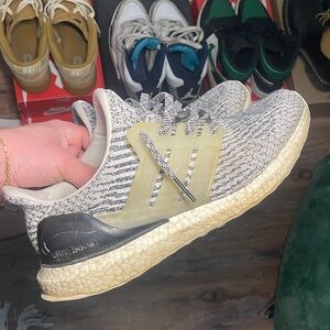 Adidas Ultra Boost Black and White Sneakers